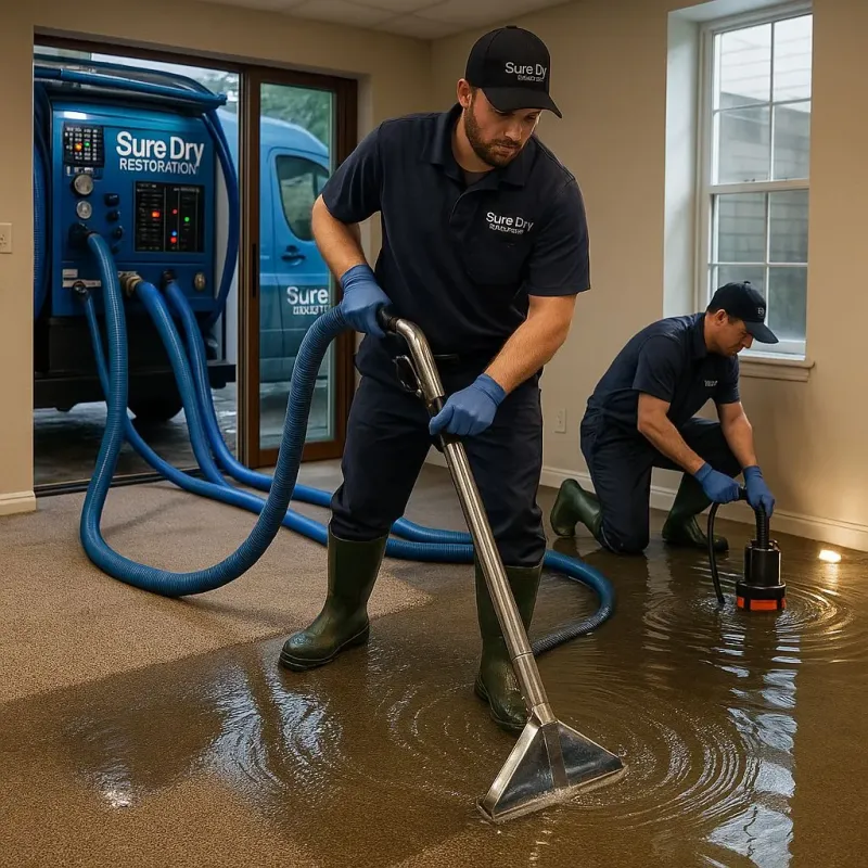 Water Extraction and Removal process in New Durham, NH